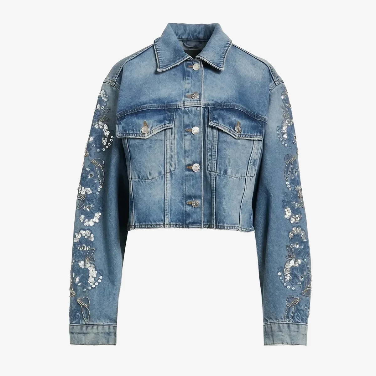 Maje Denim jacket in Blue