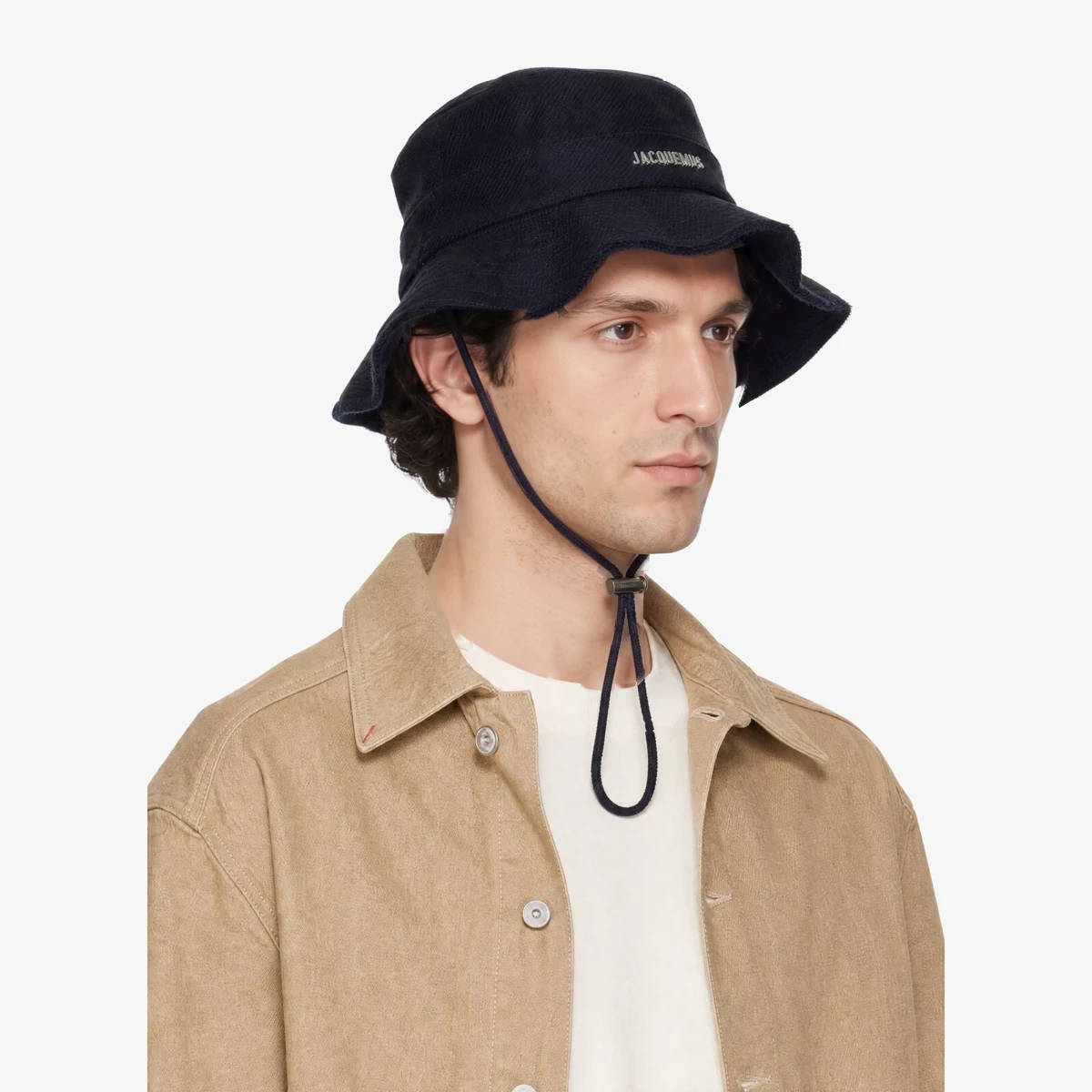 Jacquemus Navy 'The Artichaut' Bucket Hat in Navy
