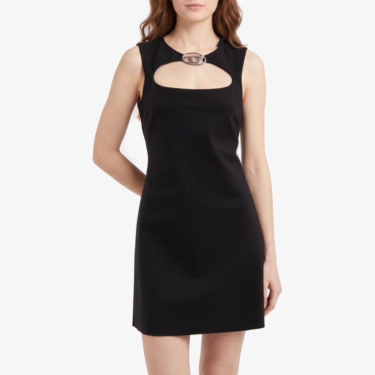 Diesel D-Reams Dress with Brooch — Чёрный