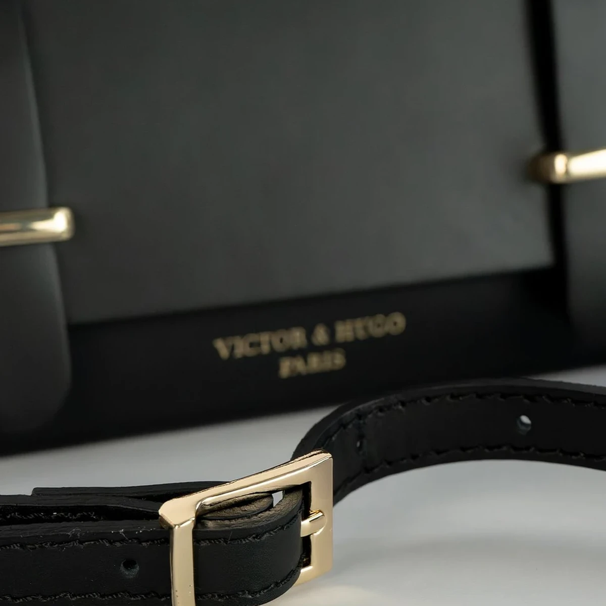 Boho Leather Crossbody Bag ხედი 3