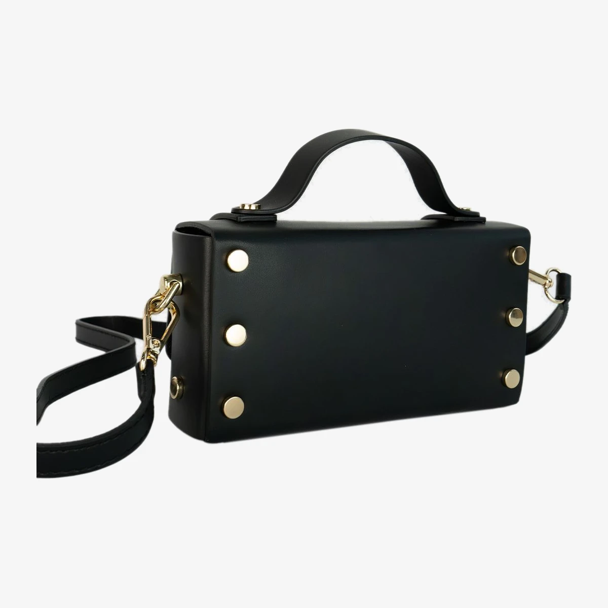 Boho Leather Crossbody Bag ხედი 2