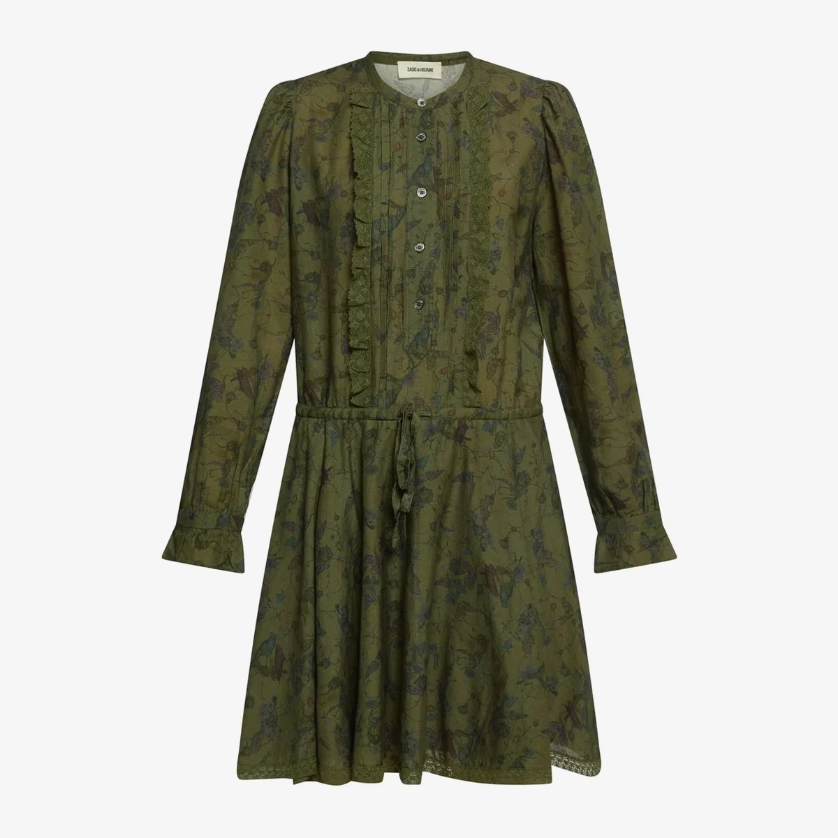 Zadig&Voltaire Mini dress Ranil Tomboy Holly in Khaki