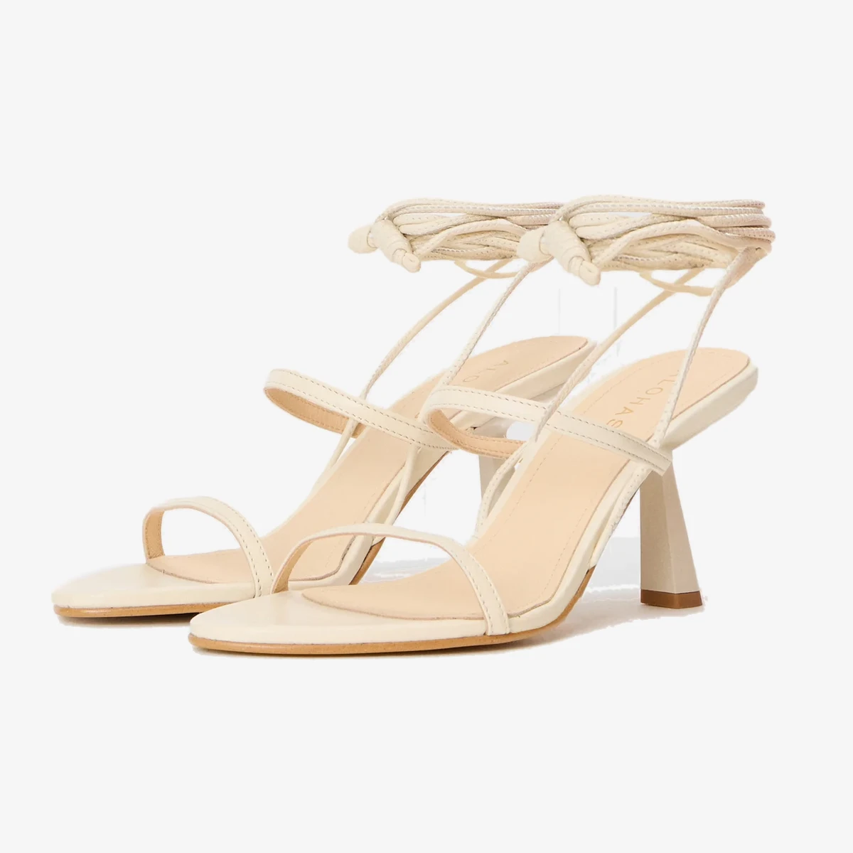 Kendra Lace-Up Heeled Sandals view 2
