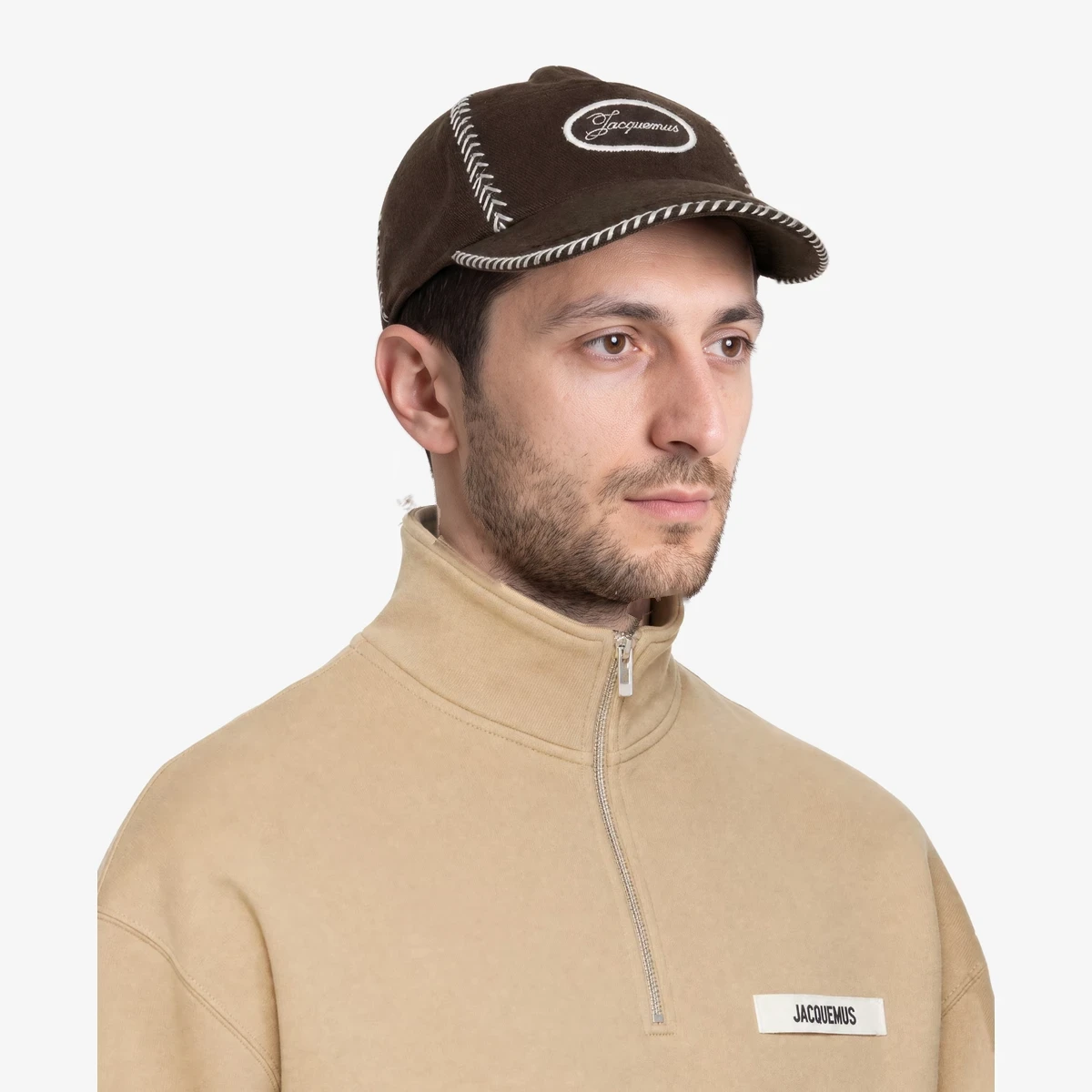 Jacquemus Brown 'The Casco baseball' Cap in Brown
