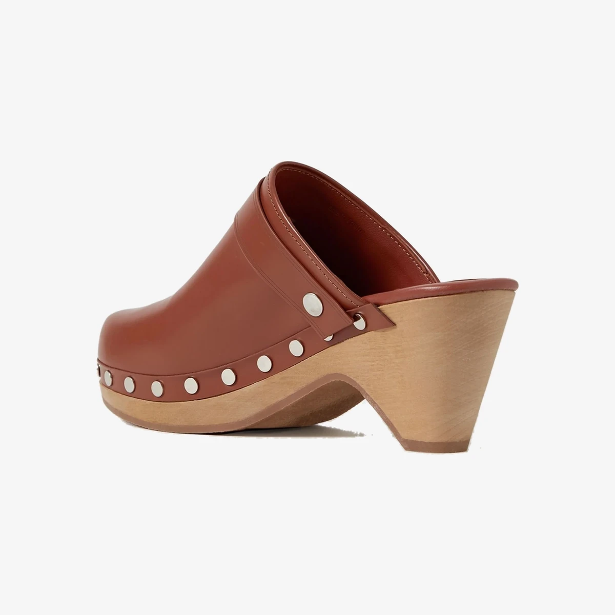Titya Studded Leather Clogs вид 2