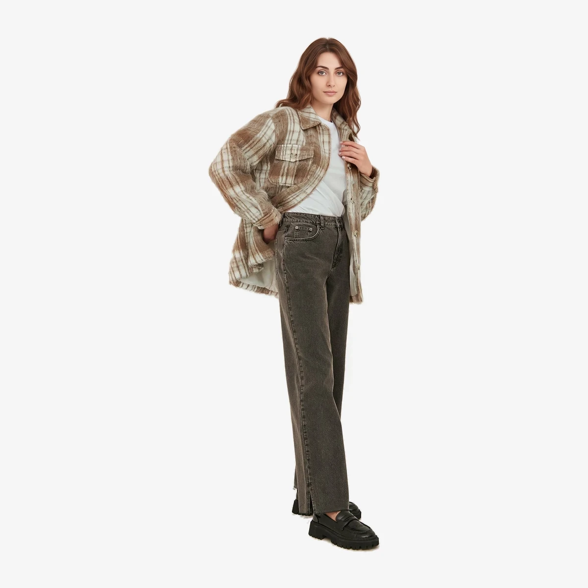NA-KD Light Jacket in Brown