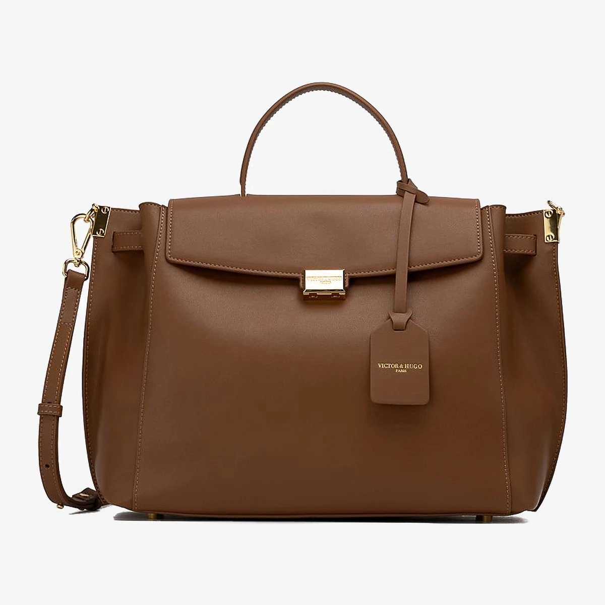 Victor & Hugo Handbag in Tan