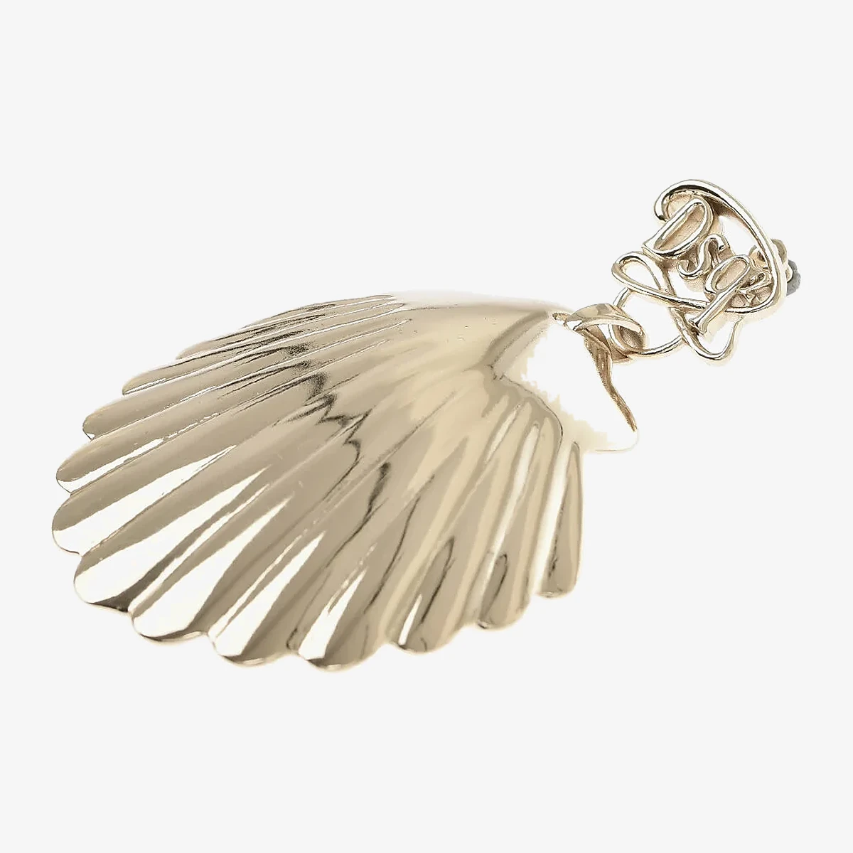 Maxi Single Shell-Shaped Earring view 2