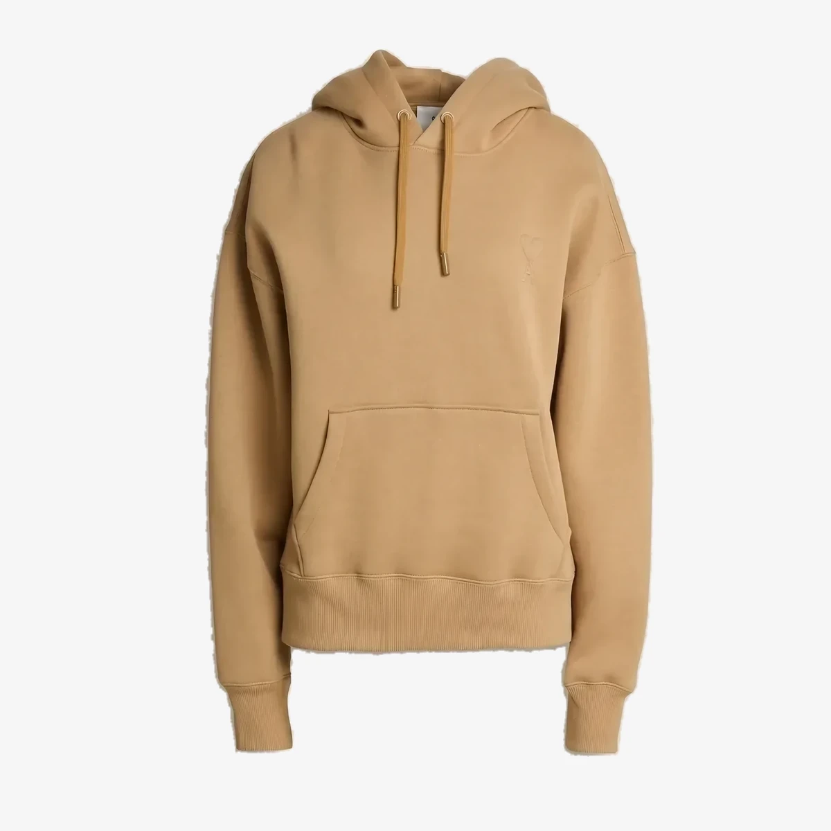 AMI Paris Hoodie in Beige