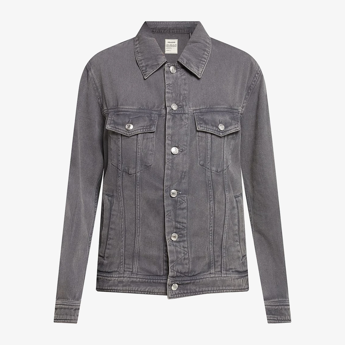 Kase Cotton Twill Denim Jacket view 3