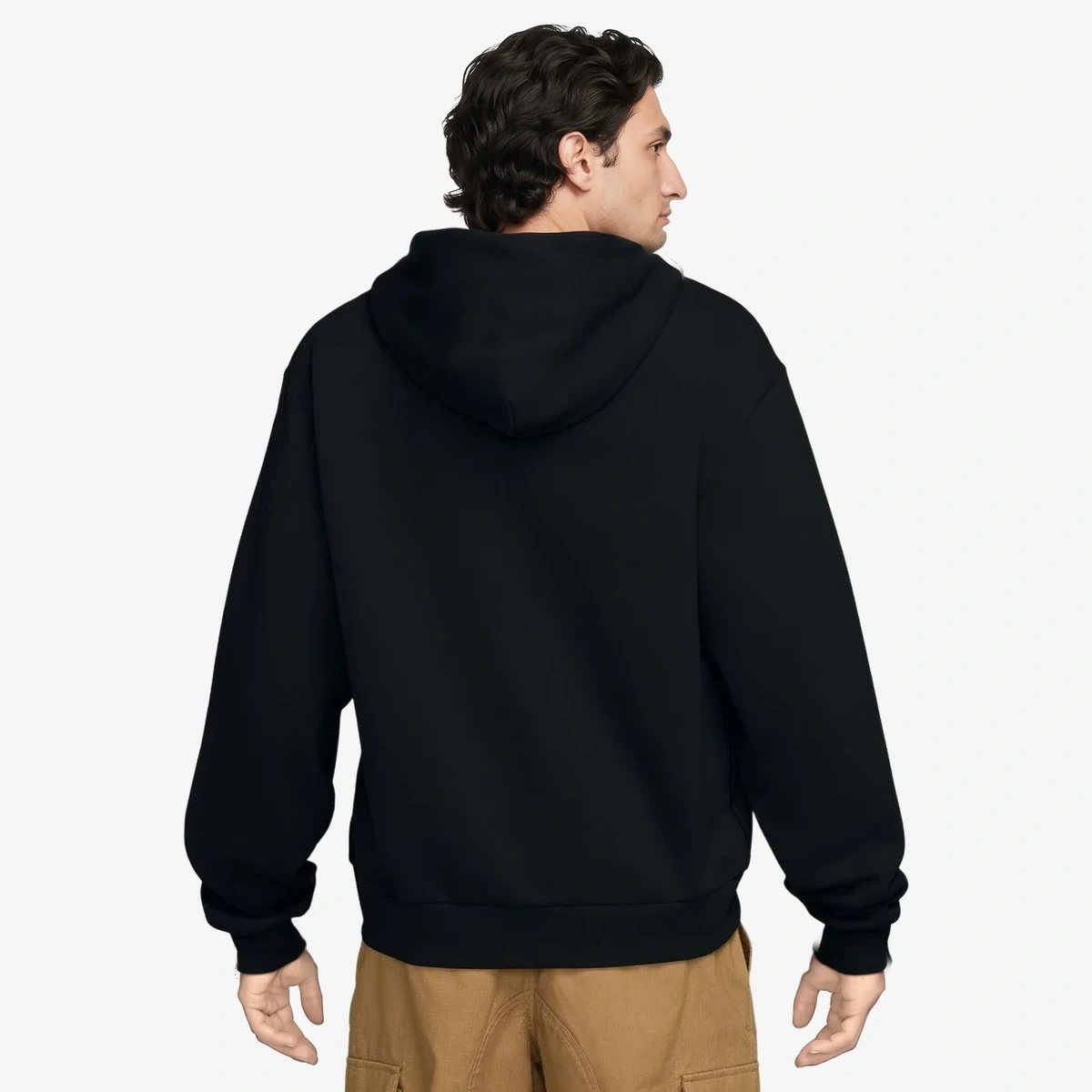 Nike SB Hooded Sweat Jacket in Black