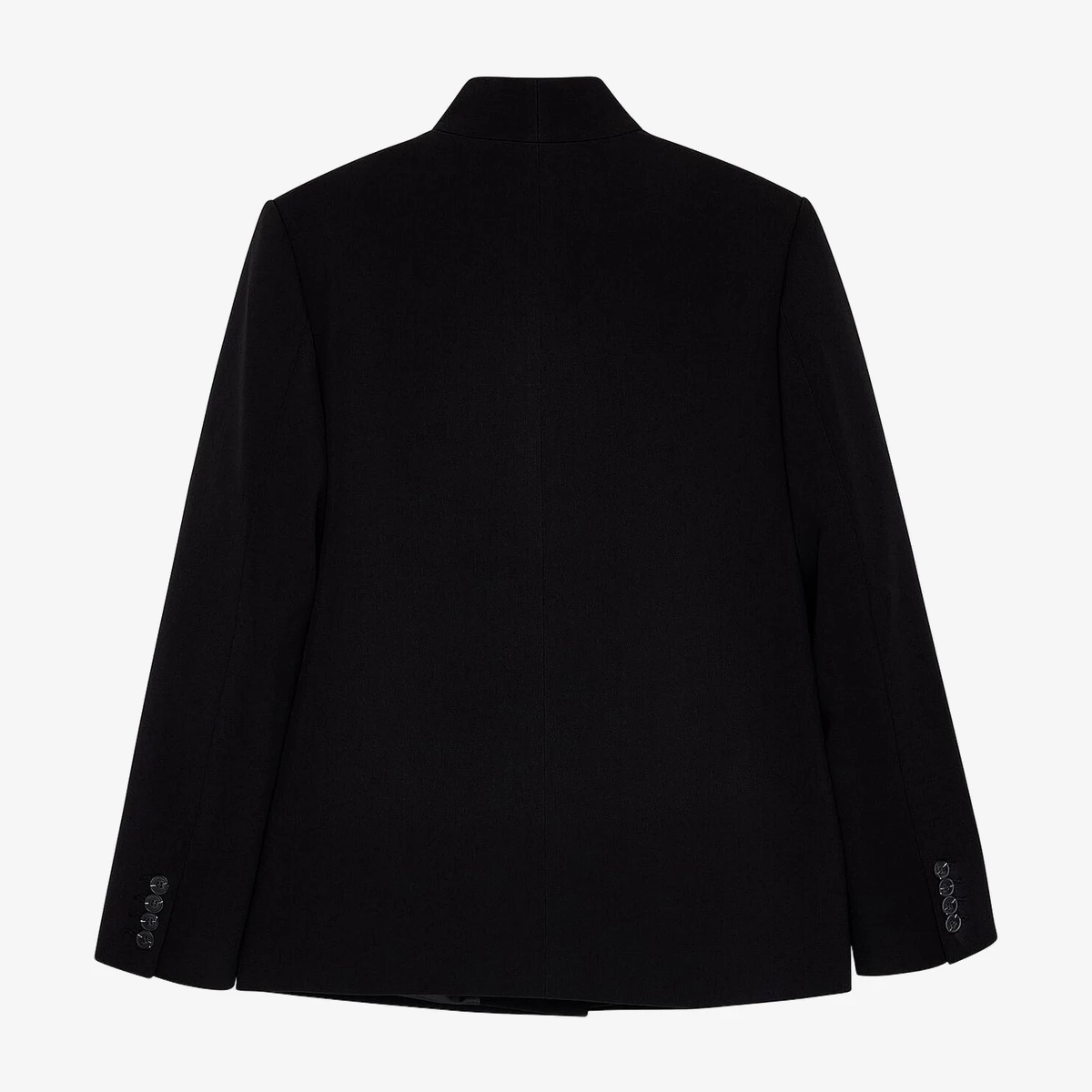 High Collar Single Button Blazer view 3