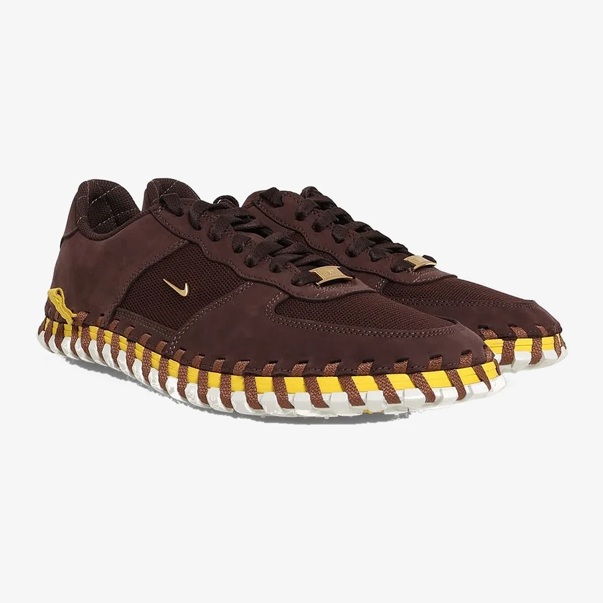 Jacquemus Force Sneakers in Dark Brown