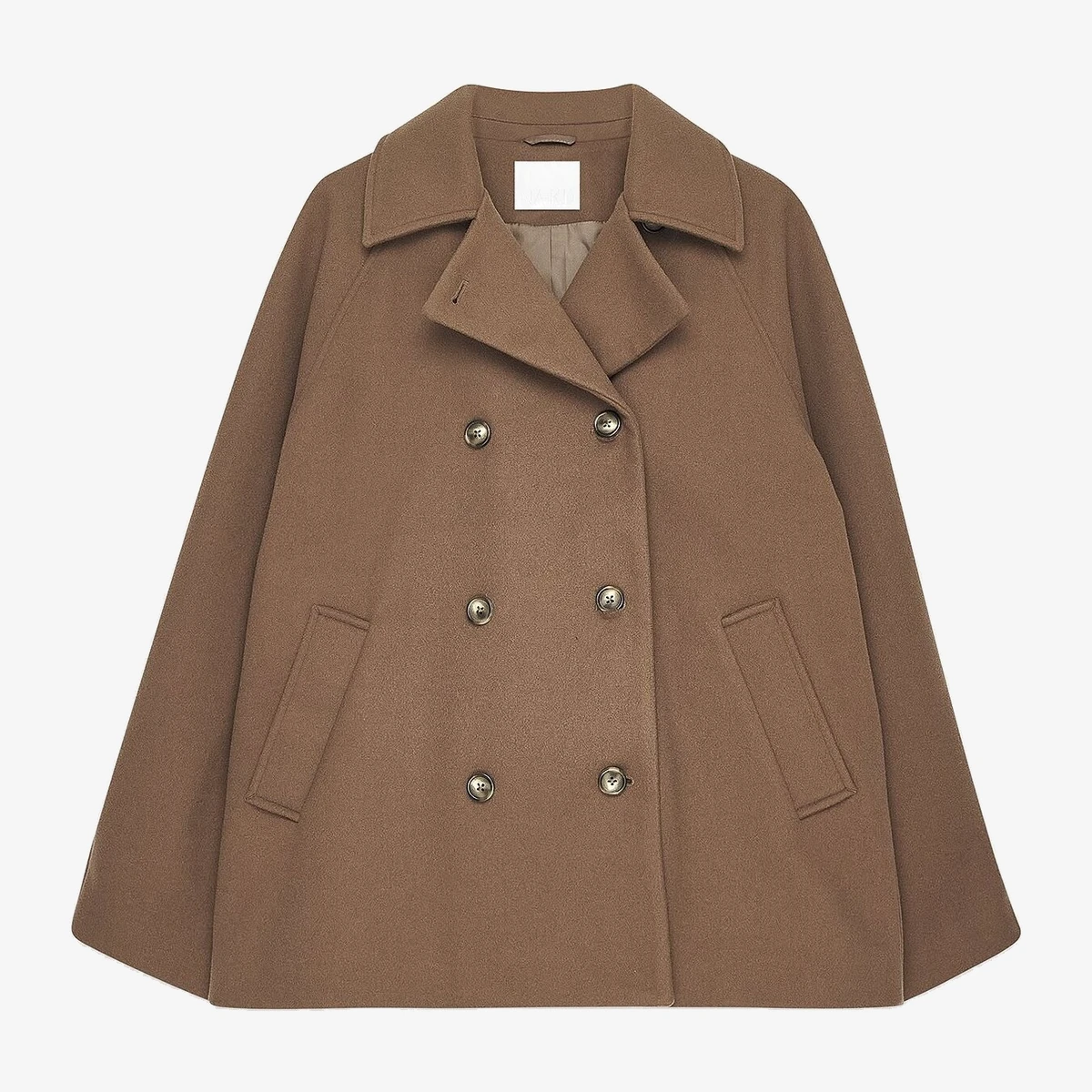 Double Breasted Short Coat ხედი 4