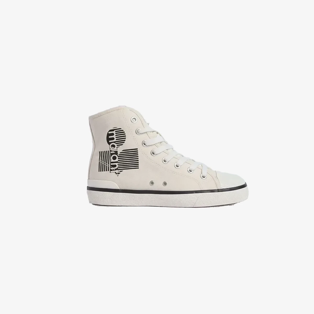 Canvas Sneakers BENKEEN with Printed Logo вид 3