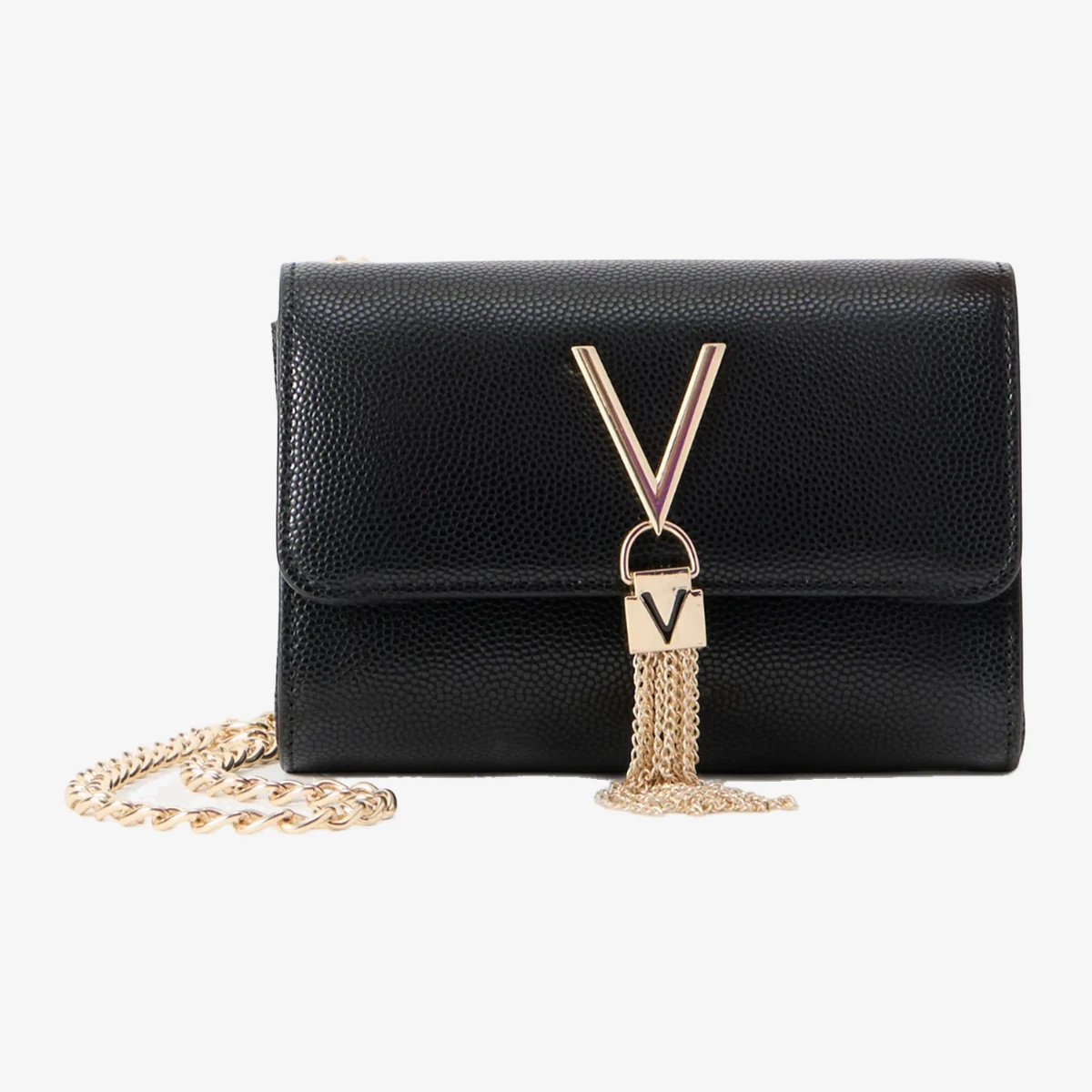 Valentino Bags Divina Cross Body Bag in Black