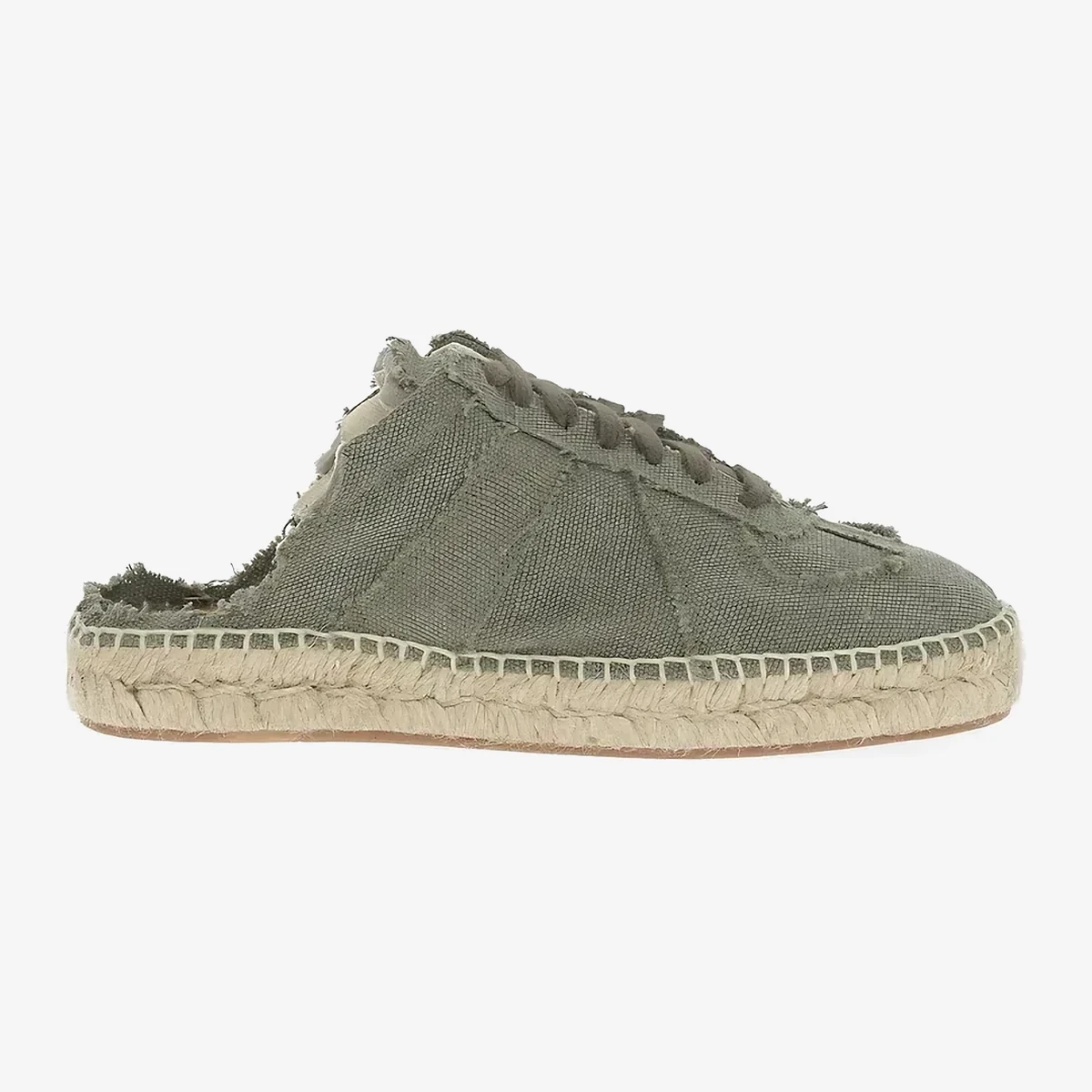 MM22 Cotton Low-top Sneakers with Open Back view 3