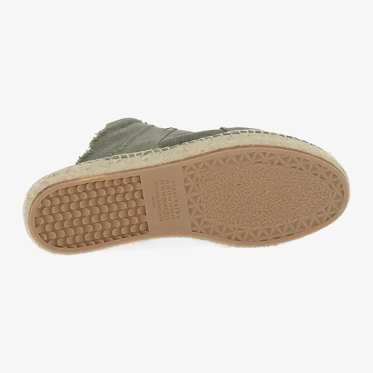 MM22 Cotton Low-top Sneakers with Open Back view 5