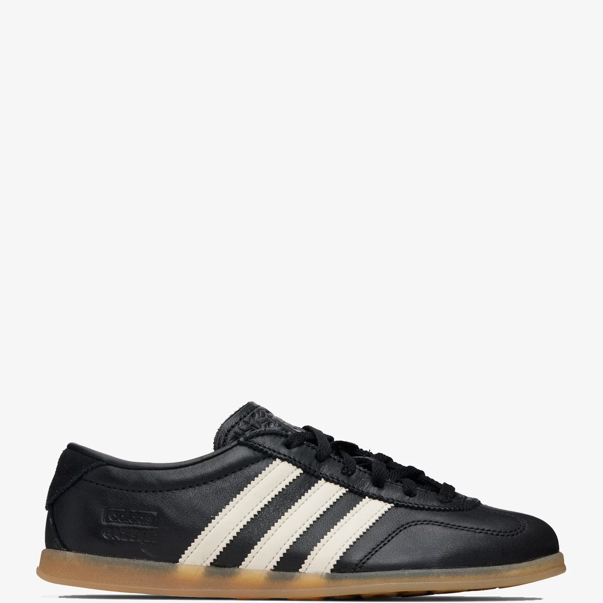 adidas Originals Black Gazelle Lo Pro Sneakers in Black