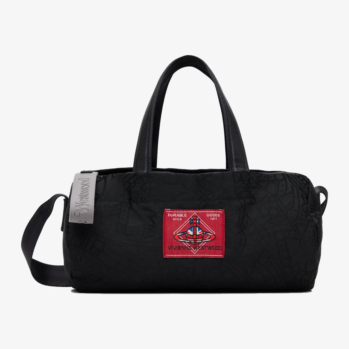 Vivienne Westwood Black Paul Cylinder Crossbody Bag in Black
