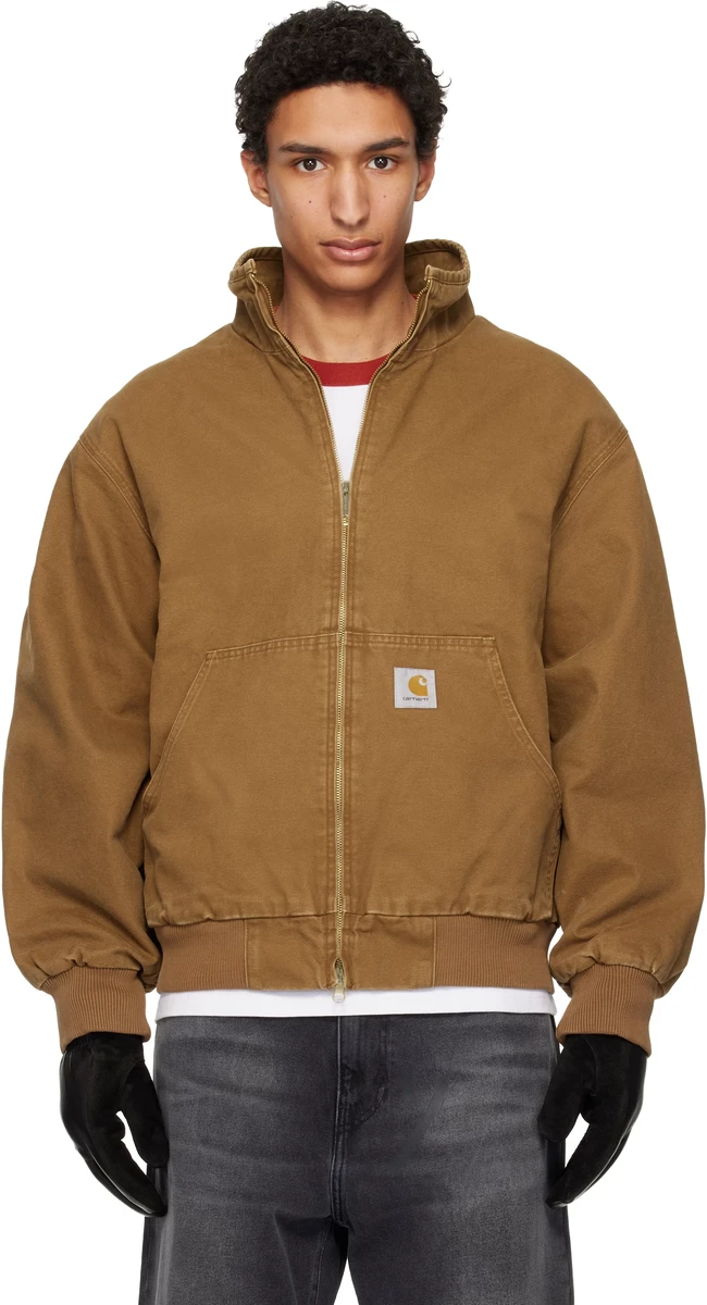 Carhartt WIP Tan Ravon Jacket in Tan