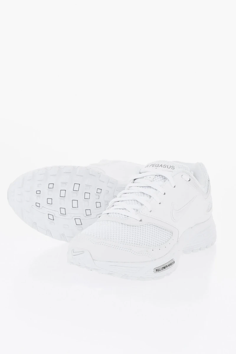 Nike CDG Textile Sneakers AIR PEGASUS with Rubber Sole in Black