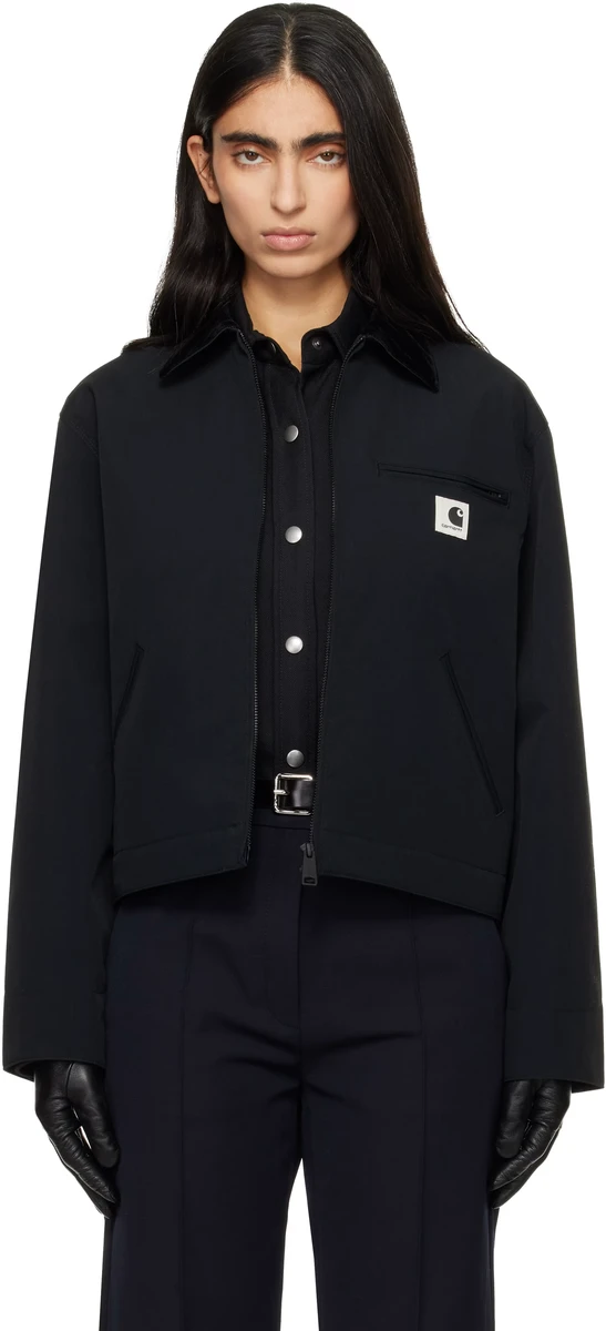 Carhartt WIP Black Newkirk Summer Jacket in Black