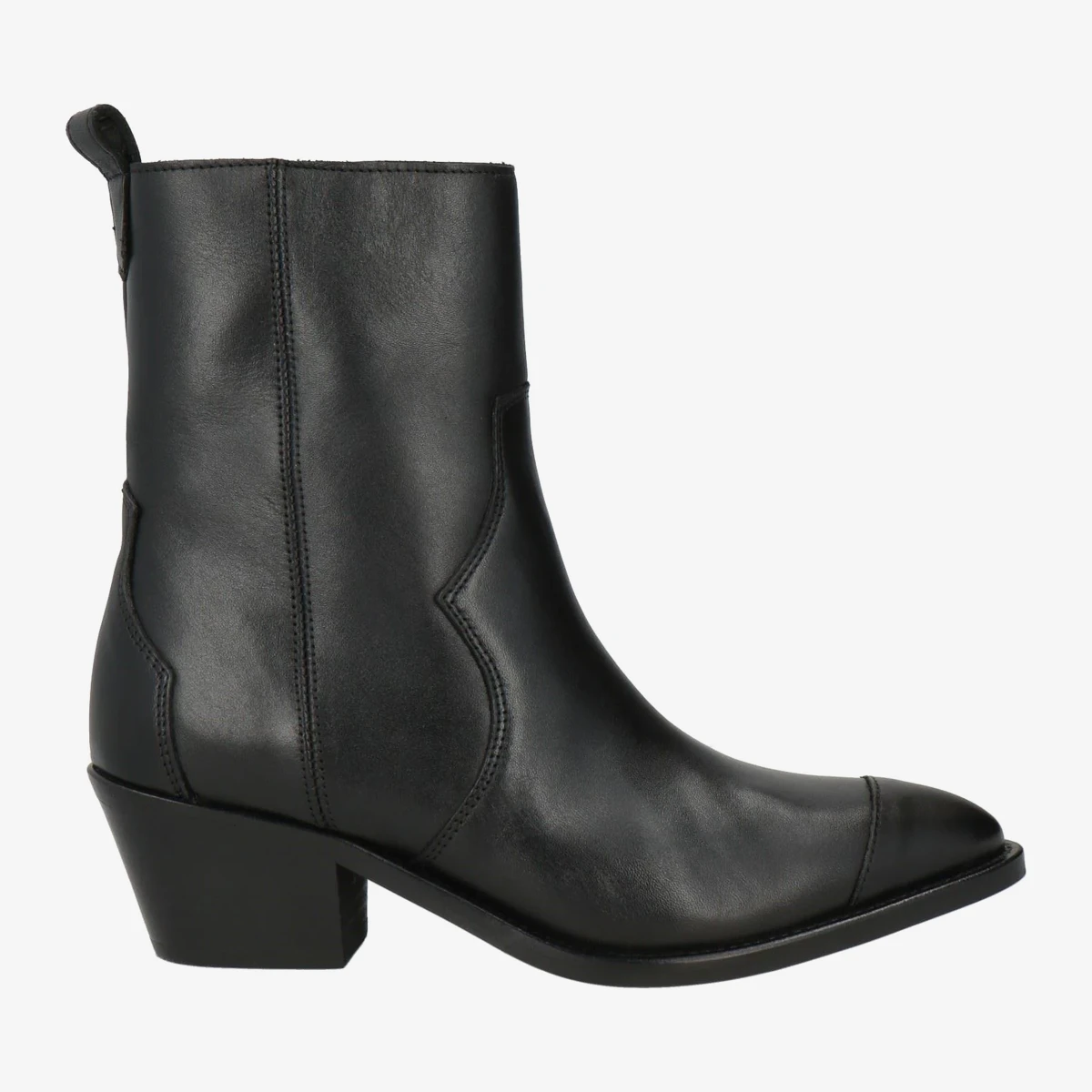 Alohas Cowboy Ankle Boots — Чёрный