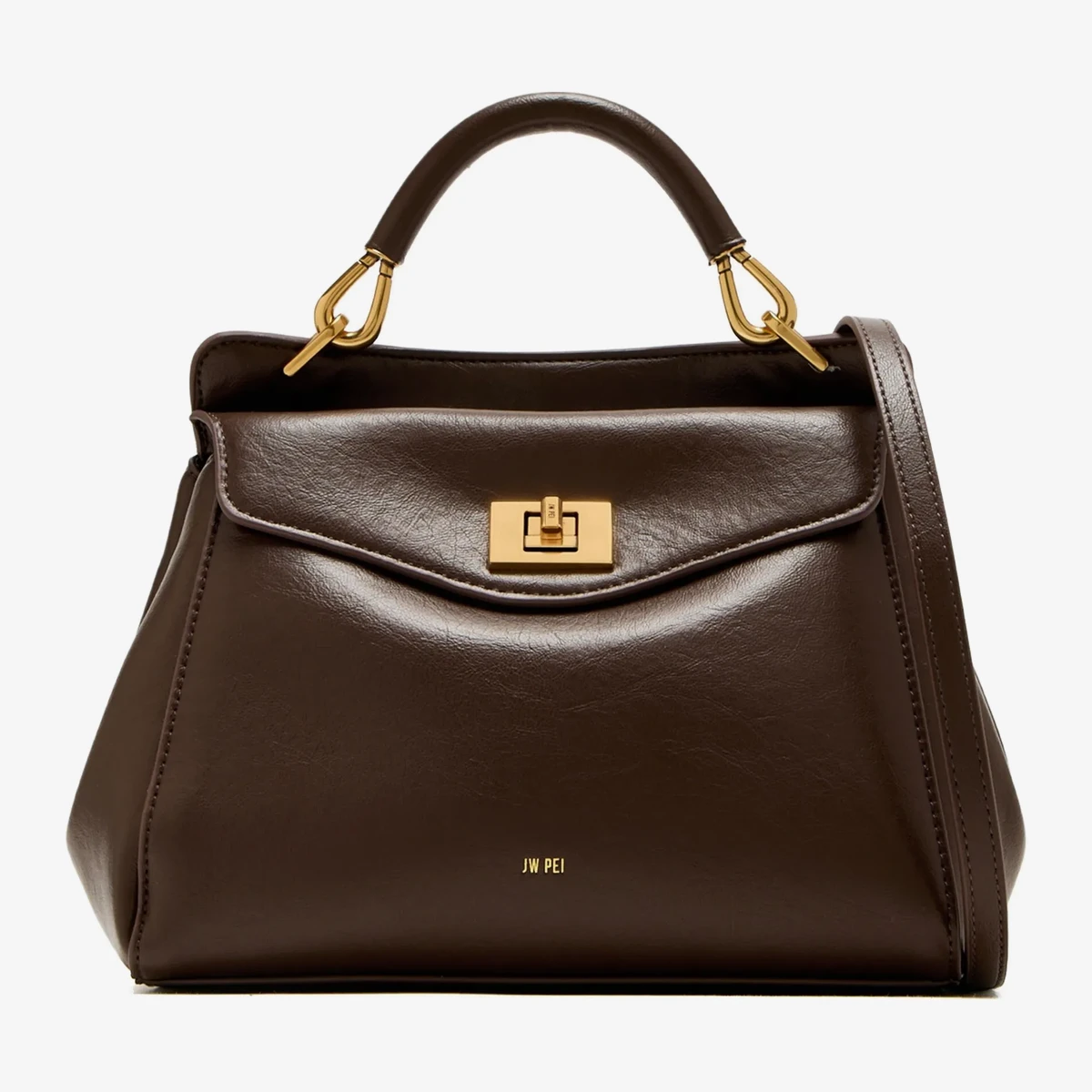 JW Pei Lucia Shoulder Bag in Brown
