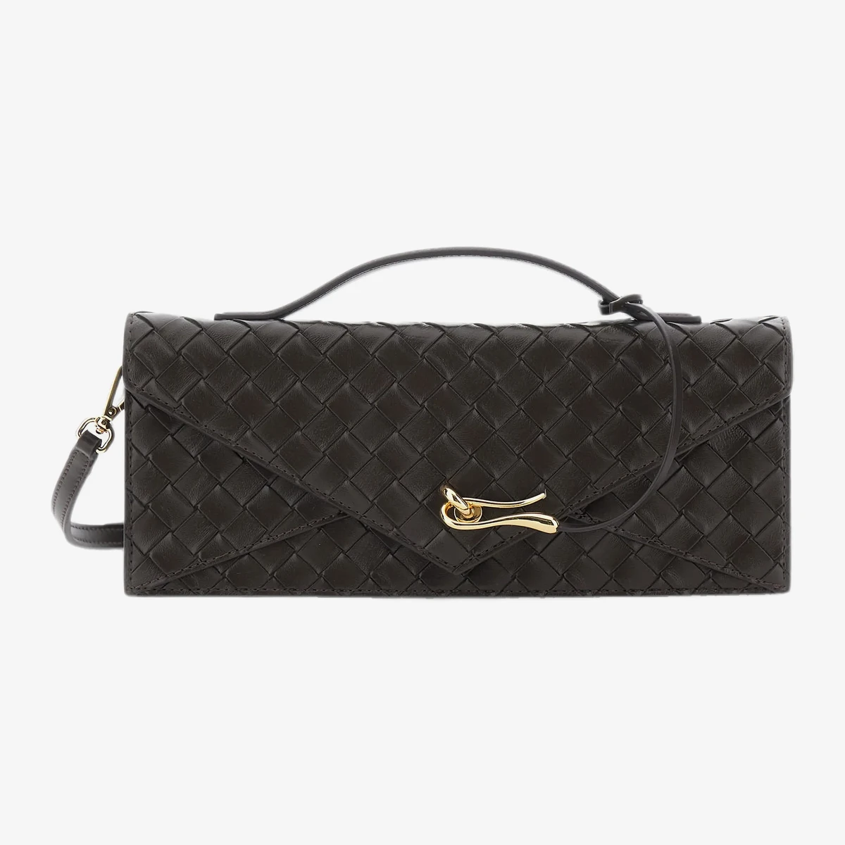 JW Pei Celeste Woven Tote Bag in Brown
