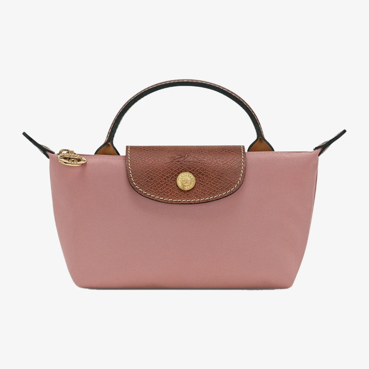 Longchamp Le Pliage Original Two-Toned Tote Bag in Pink