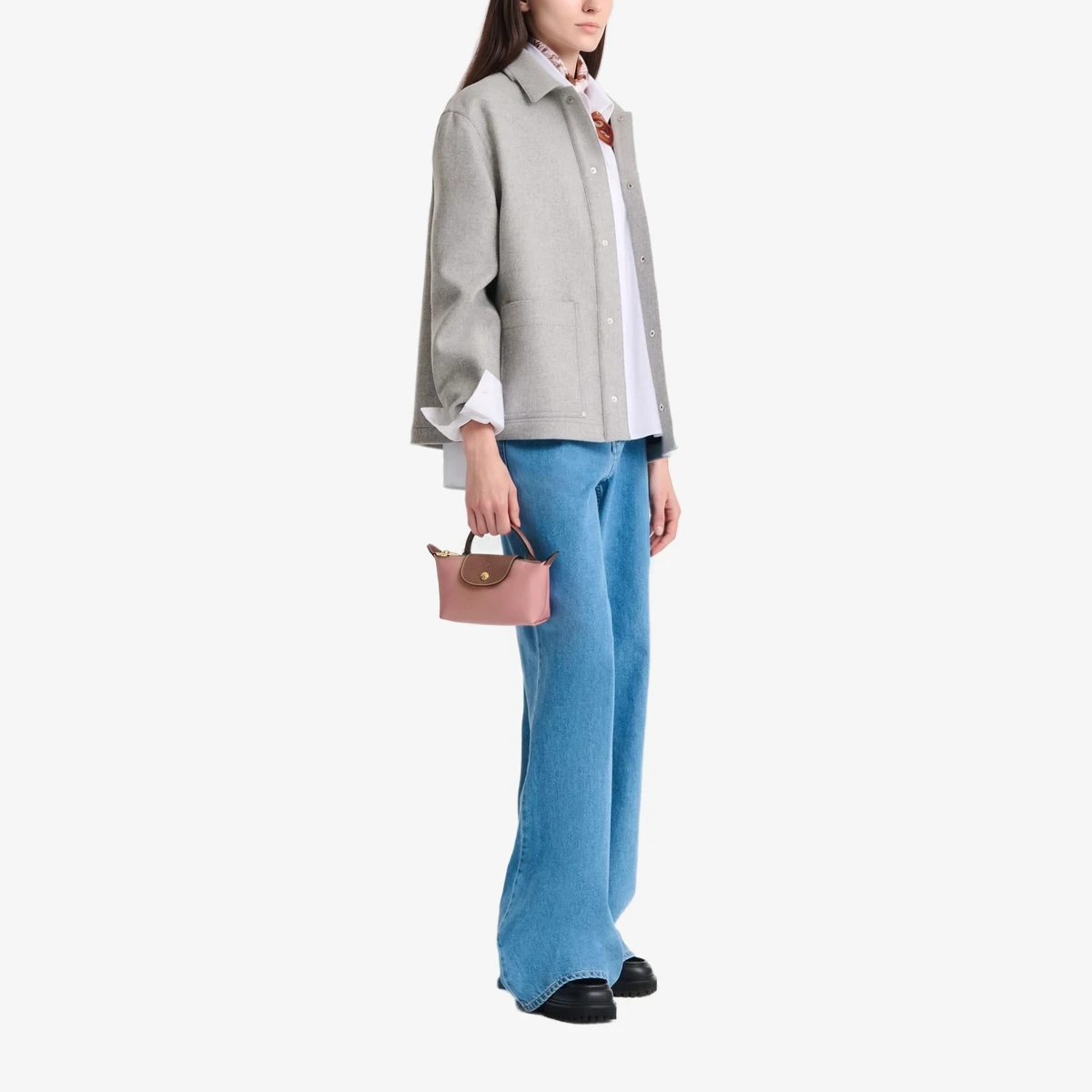 Le Pliage Original Two-Toned Tote Bag вид 5
