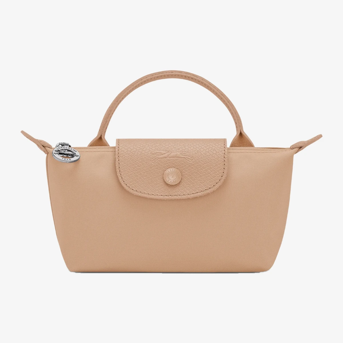 Longchamp Le Pliage One Pouch in Neutrals