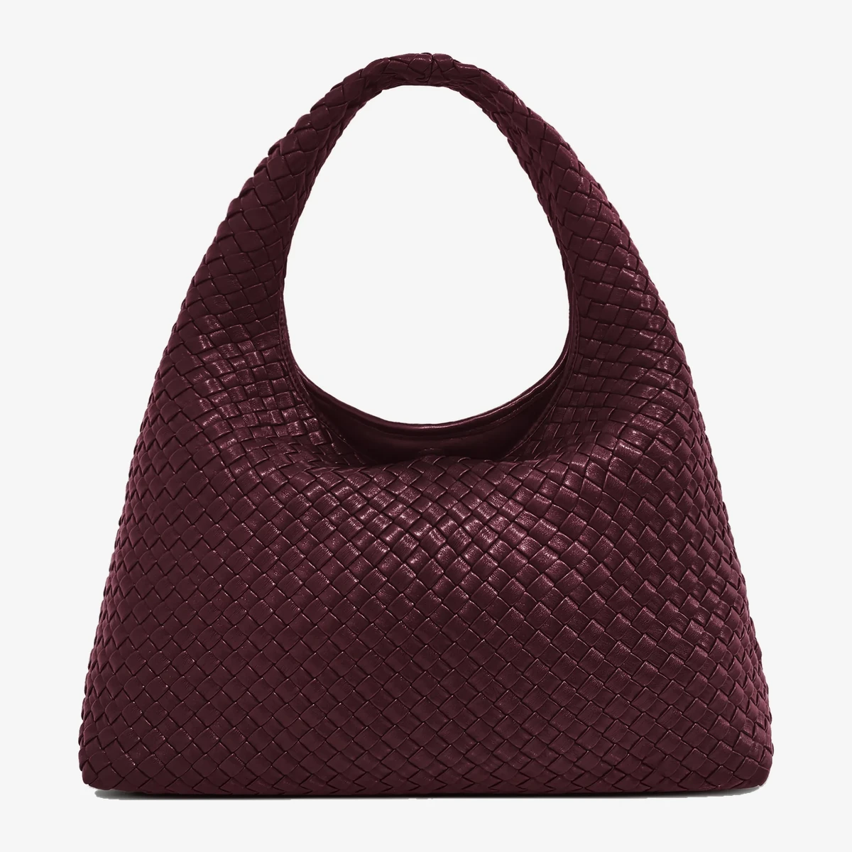 JW Pei Laura Woven Shoulder Bag in Red