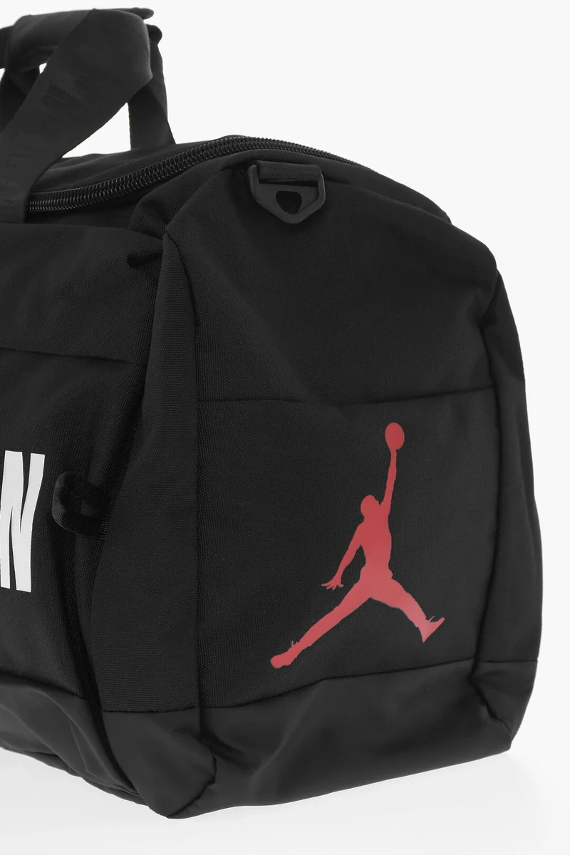 AIR JORDAN Weekender Bag in Solid Color with Logo Print view 4