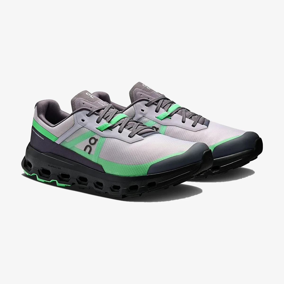 On Cloudvista 2 Trail Running Shoes in Grey