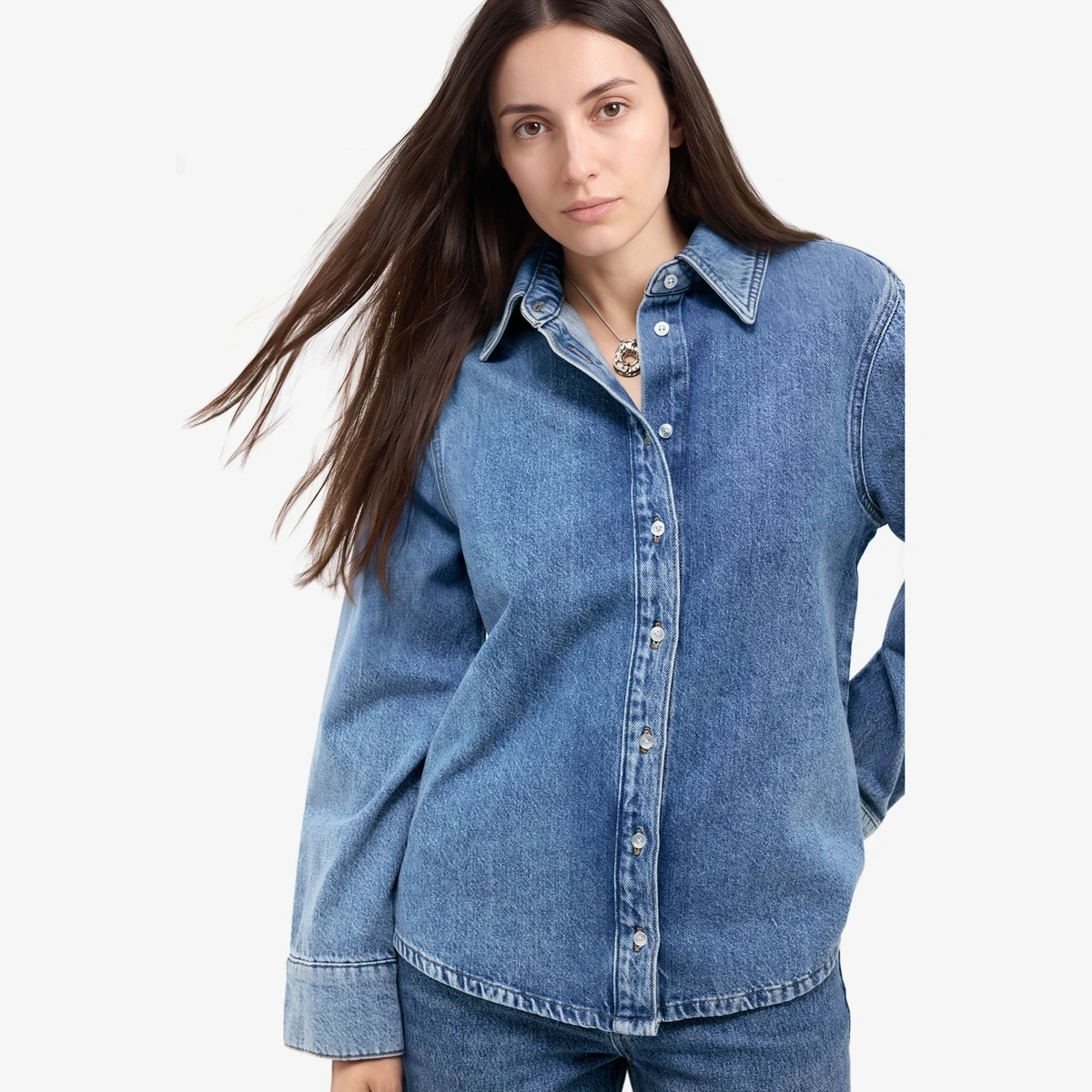 Classic Denim Shirt view 2