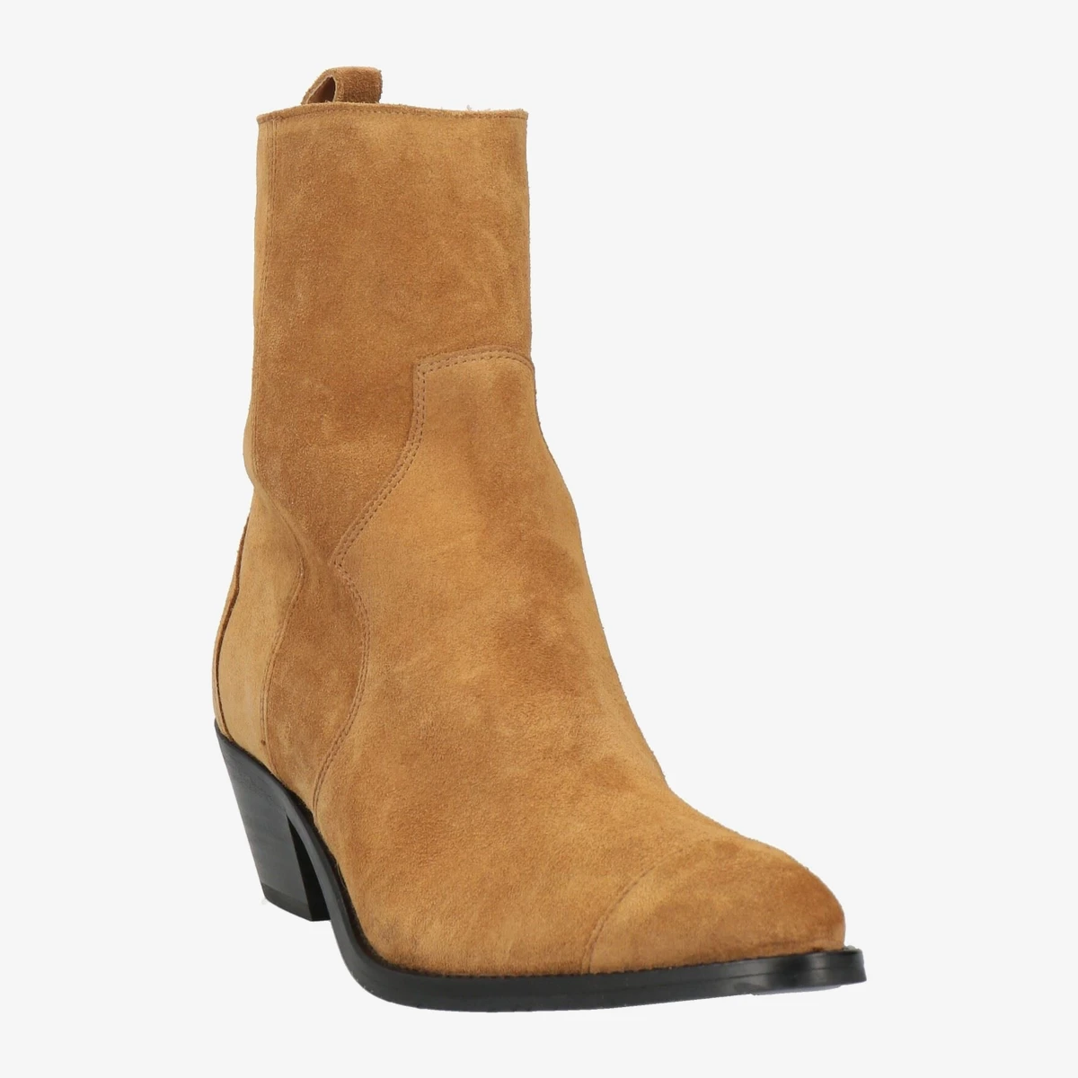 Western Suede Ankle Boots ხედი 2