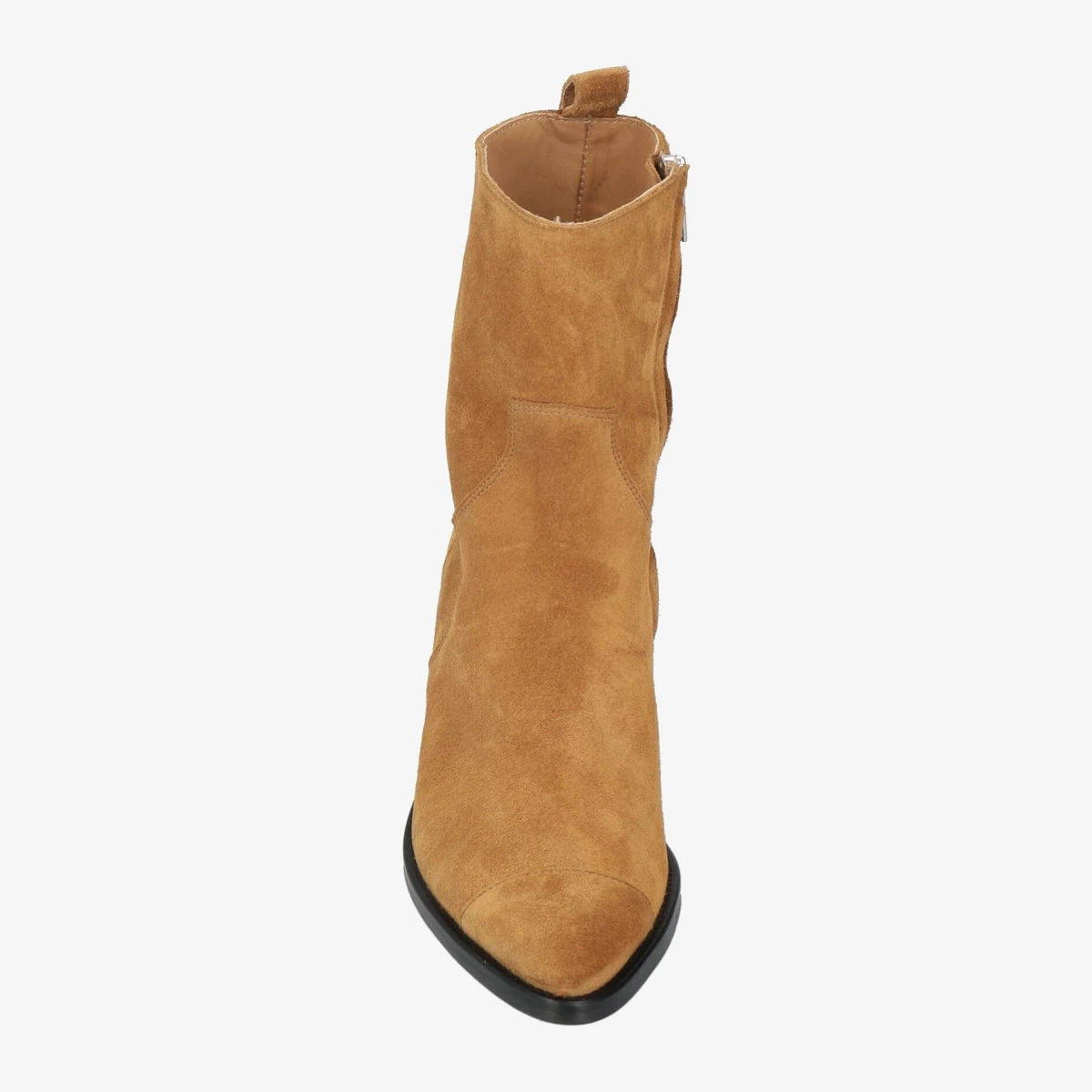 Western Suede Ankle Boots ხედი 4