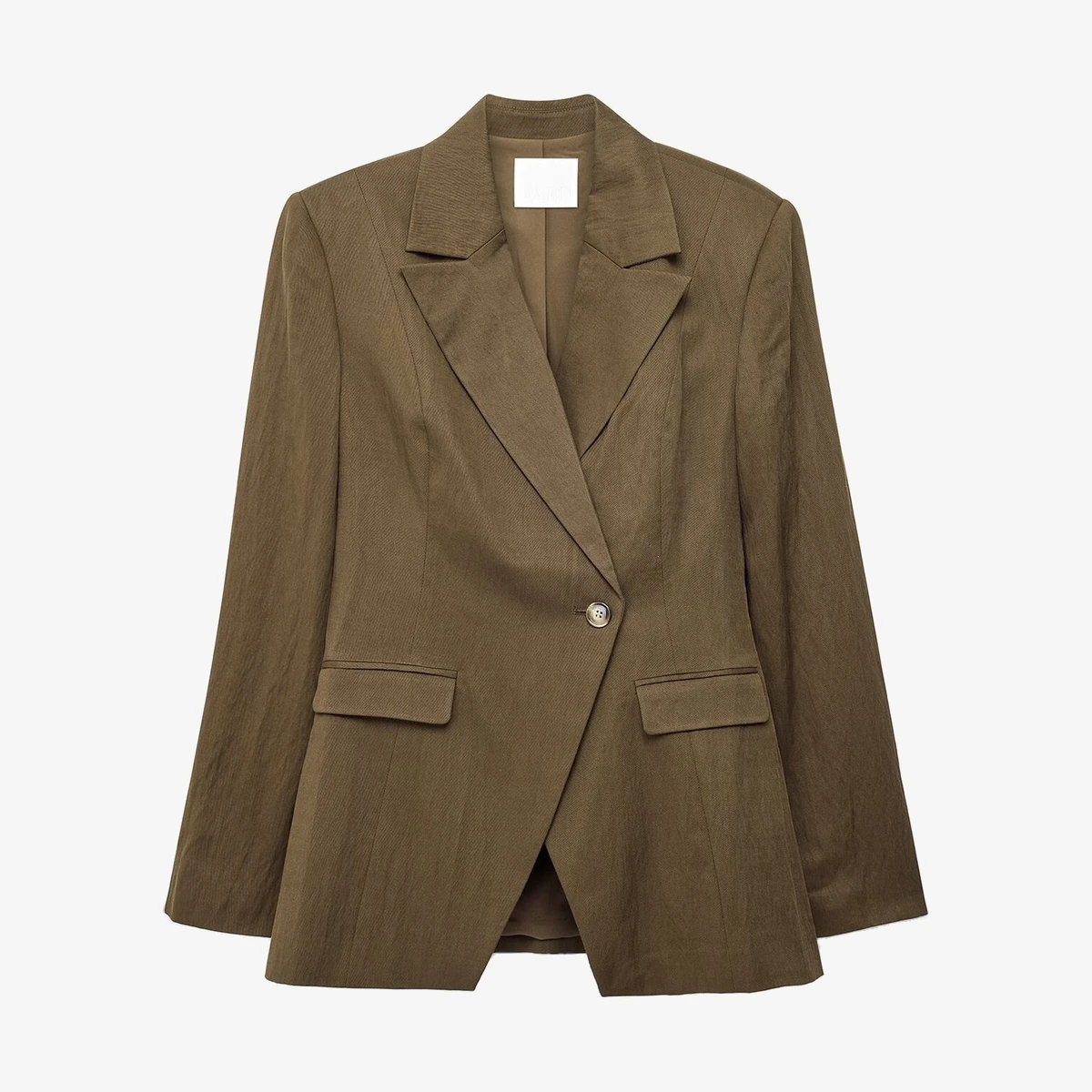 Fitted Lyocell-Blend Blazer вид 4