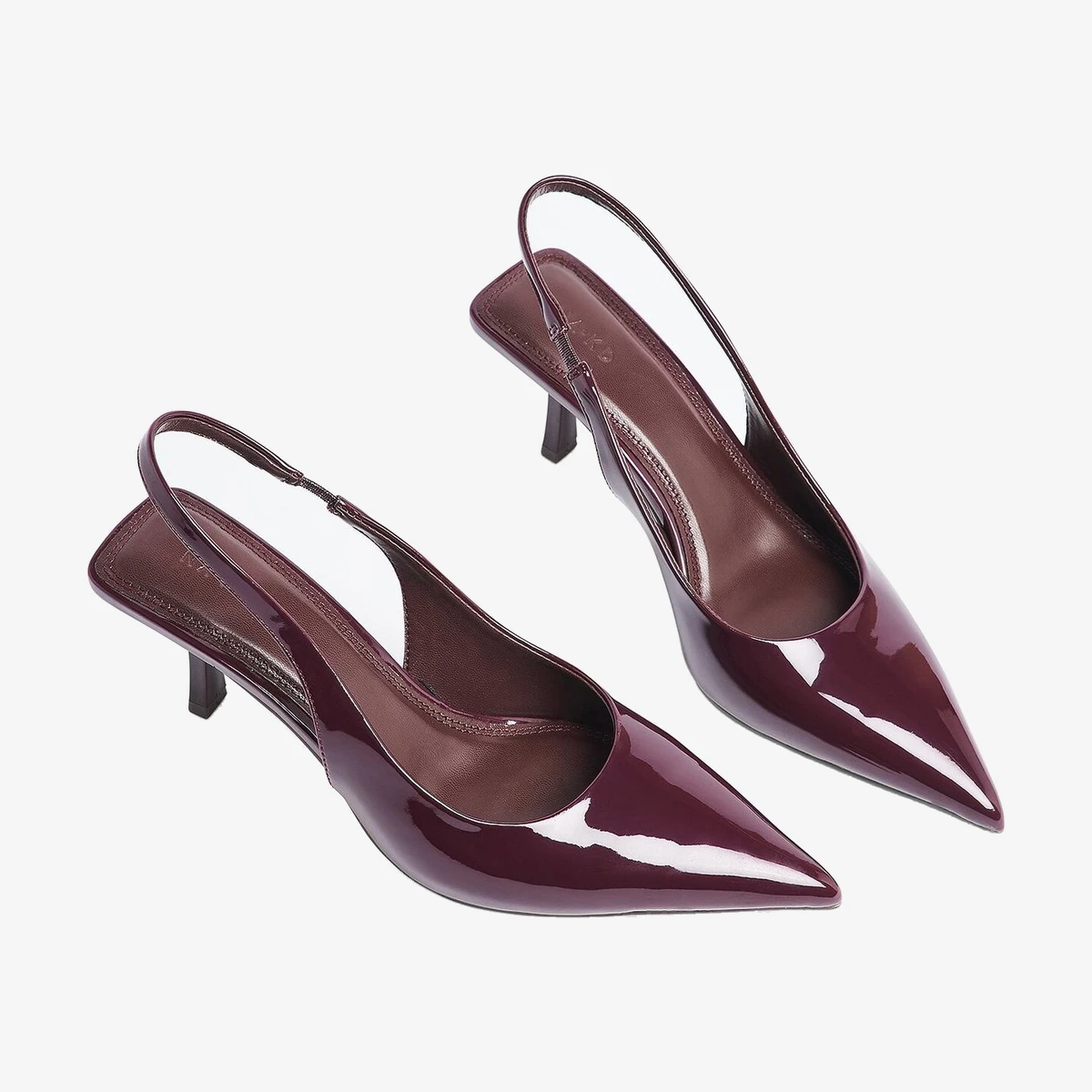 Patent Slingback Pumps view 3