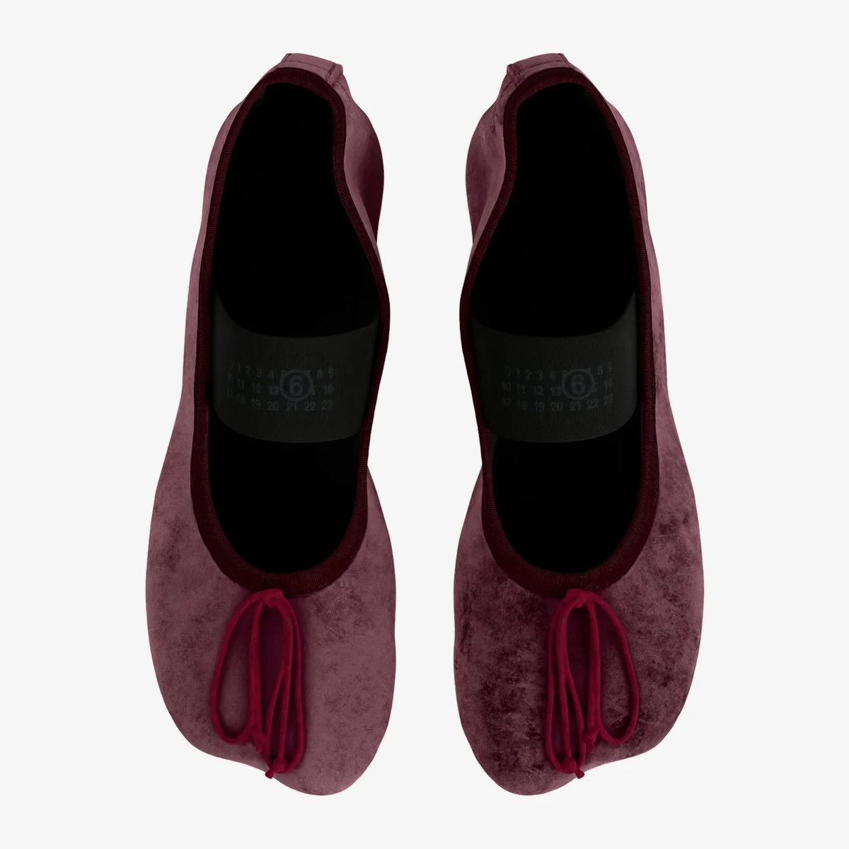 Logo Strap Ballet Flats вид 4