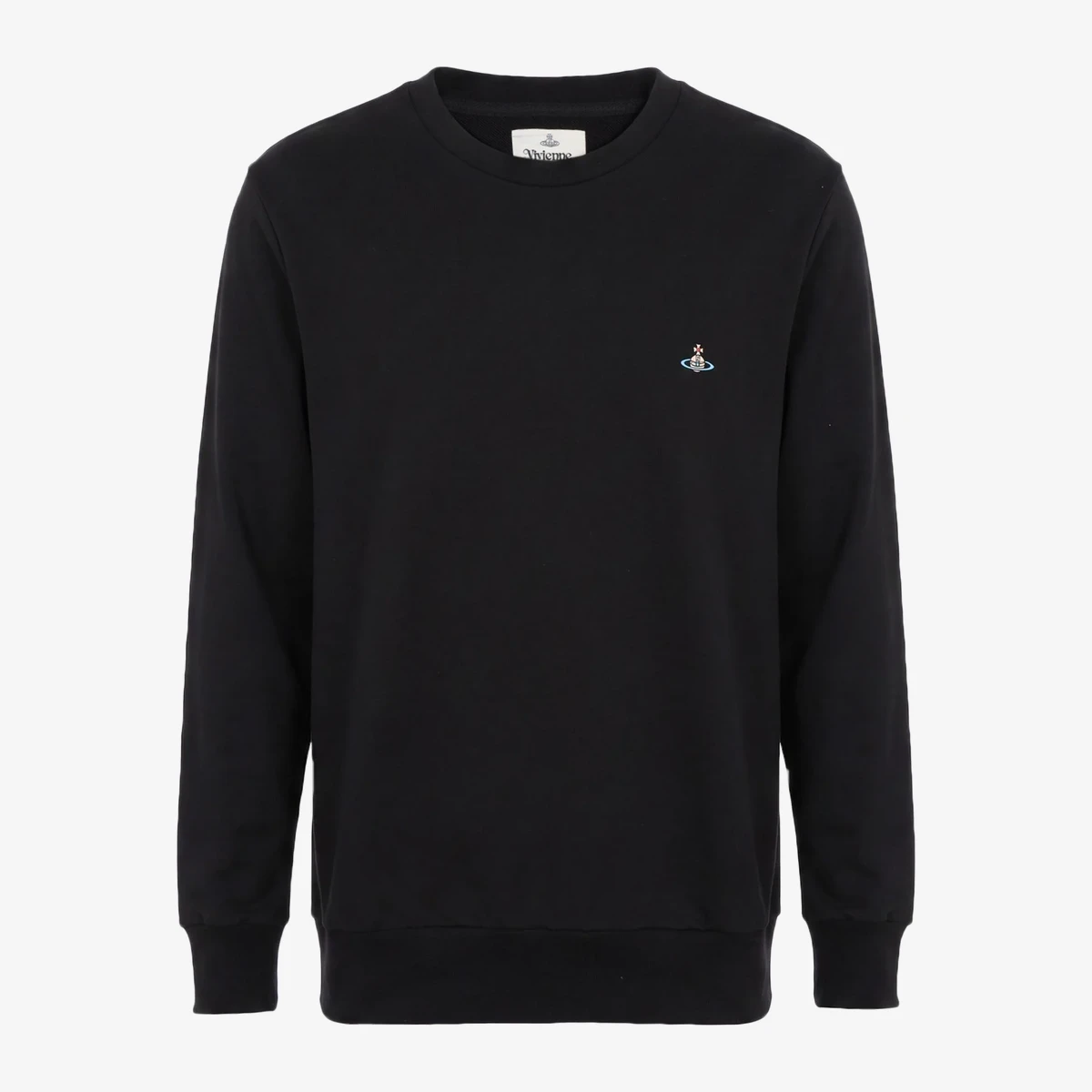Vivienne Westwood Lightweight Orb Logo Sweatshirt in Black