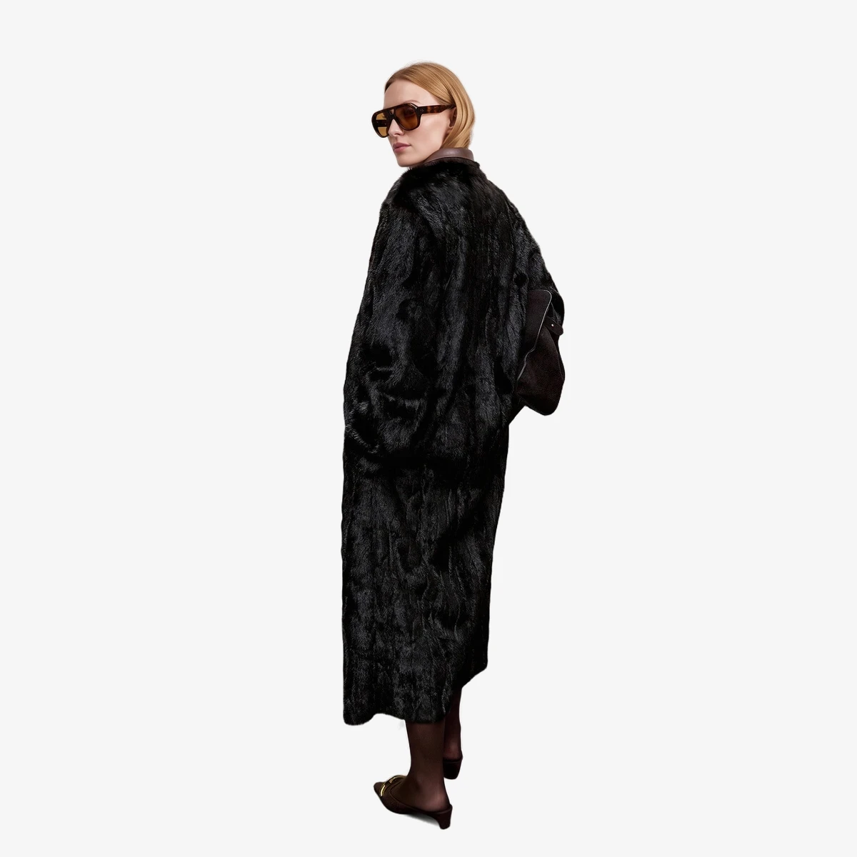 Oversized Faux Fur Coat view 2