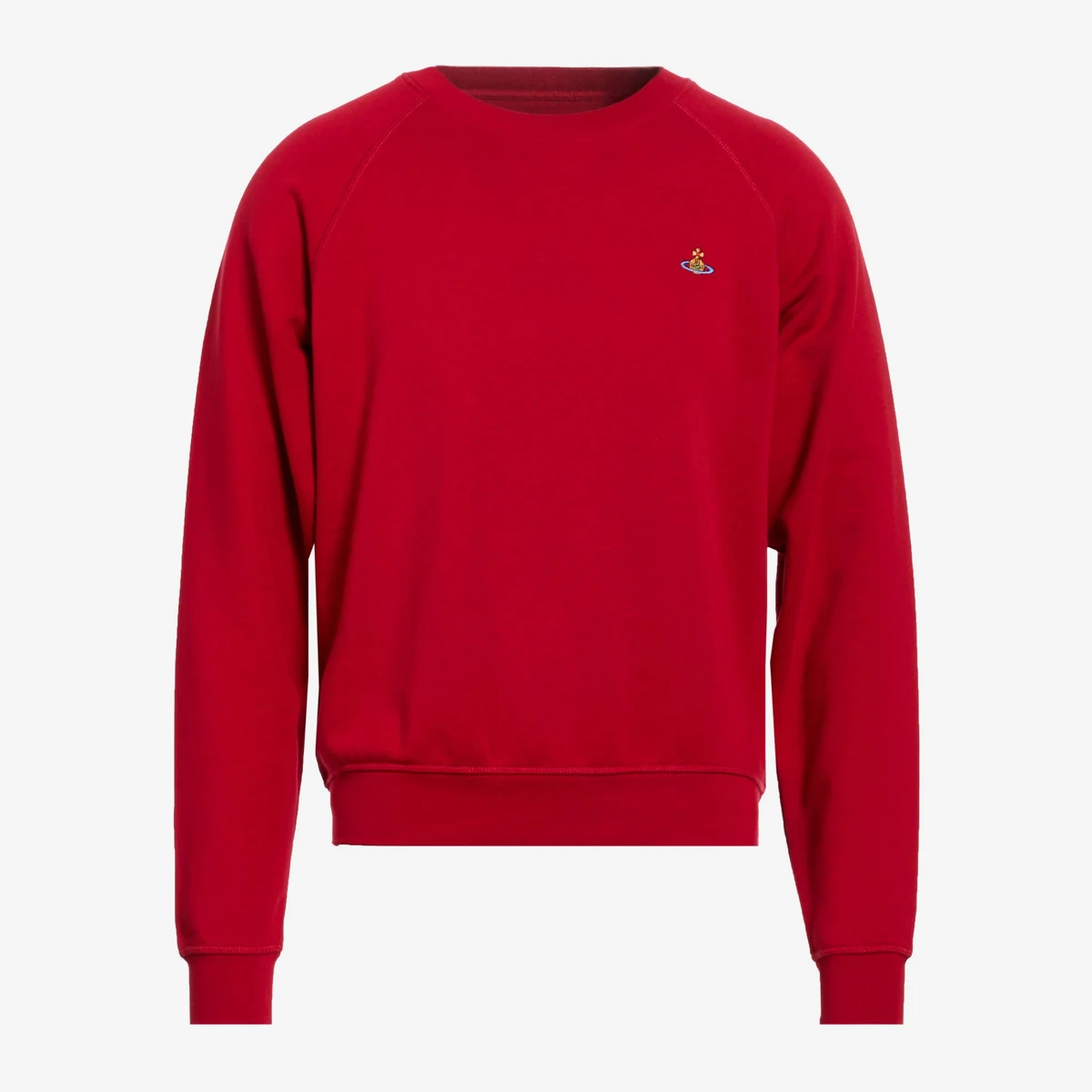 Vivienne Westwood Orb Logo Raglan Sweatshirt in Red