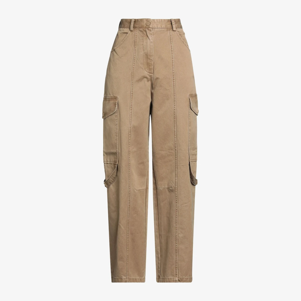 Sandro Cargo Trousers in ხაკი — Clothing | CATWALK