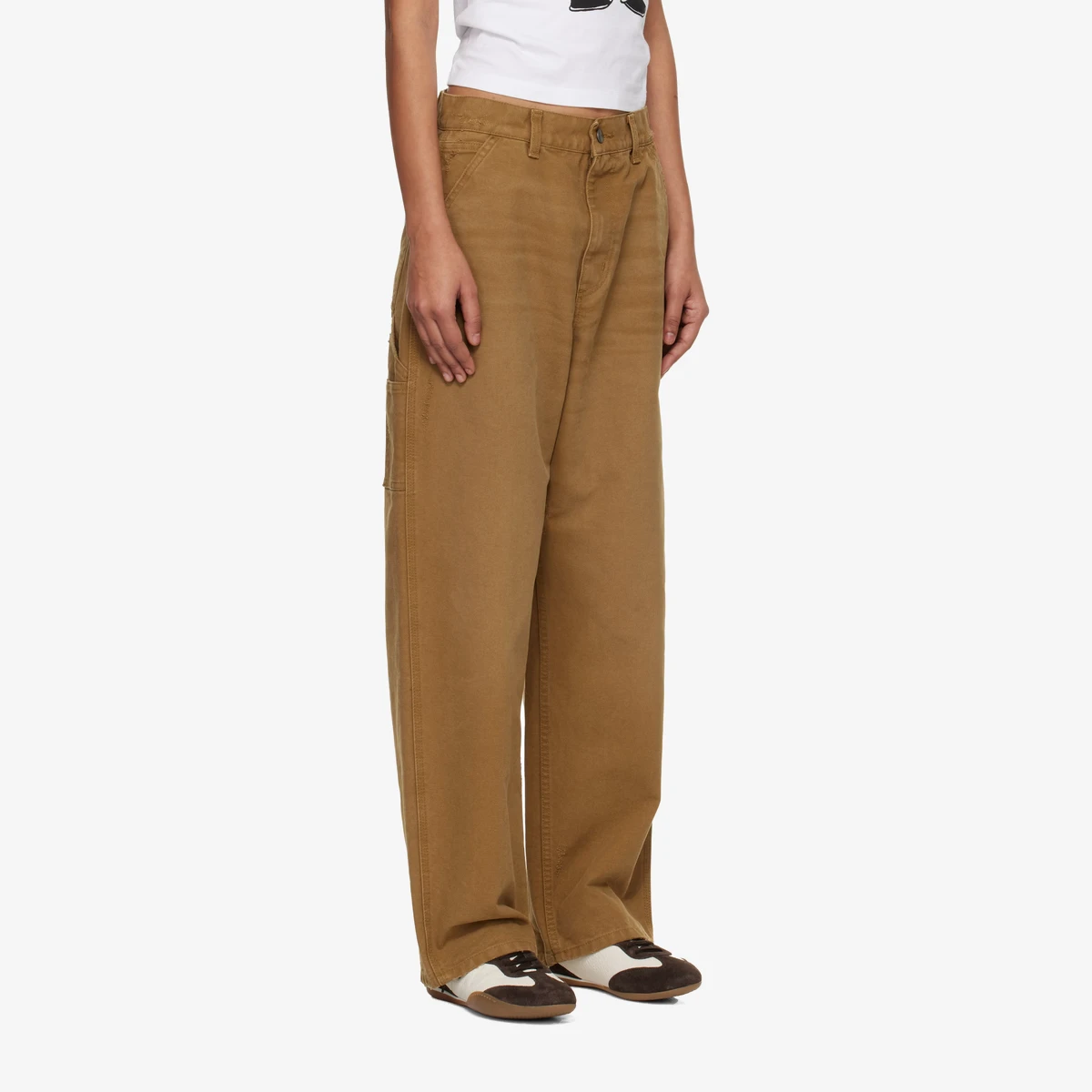 Tan Brandon Single Knee Jeans view 2