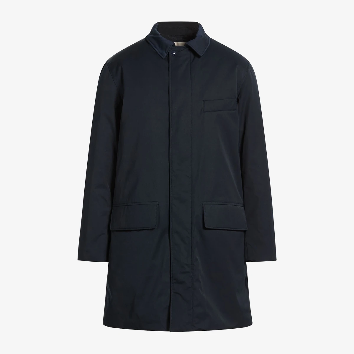 Zadig&Voltaire Padded Technical Car Coat in Navy