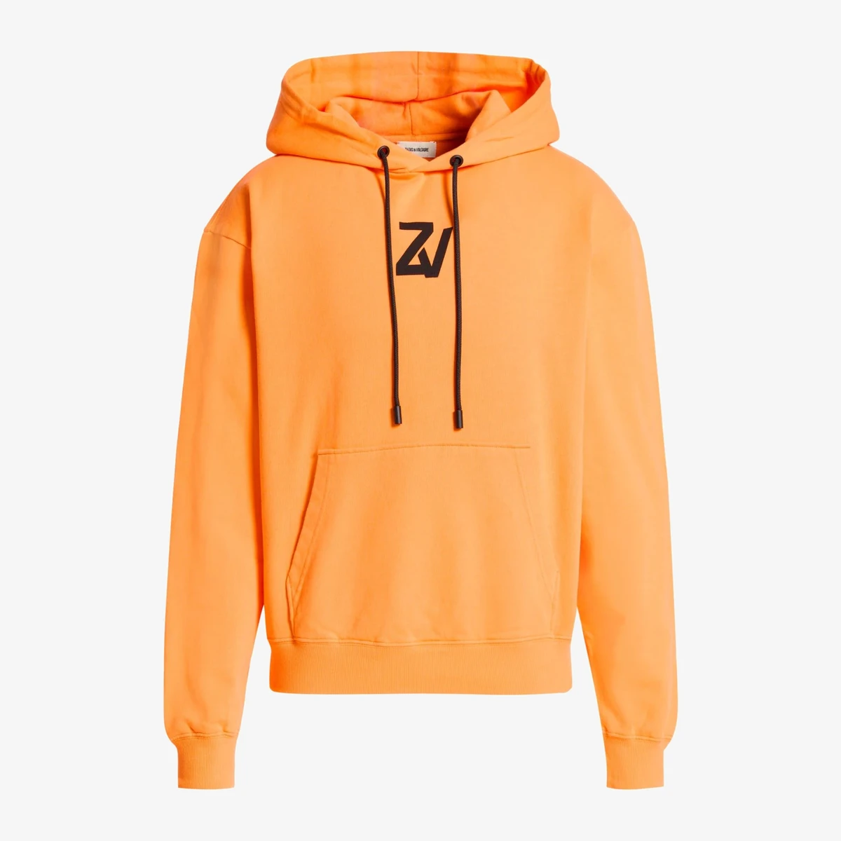 Zadig&Voltaire ZV Logo Photo-Print Hoodie in Orange