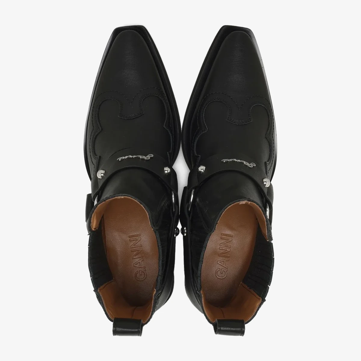 Western Harness Ankle Boots вид 2